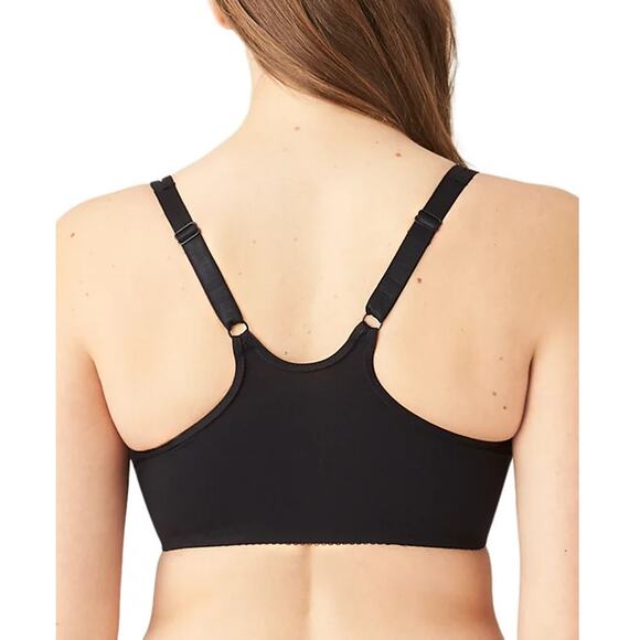 NEW WACOAL MACY’S Black Racerback Underwire Front Close Bra Size 32C - Picture 2 of 7